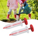 BigKing Super Seeder, 2pcs Seeds Dispenser, Mini Gardening Hand Seedling Tool, Mini Seedmaster Sowing Seeder Tool for Horticultural Seeding