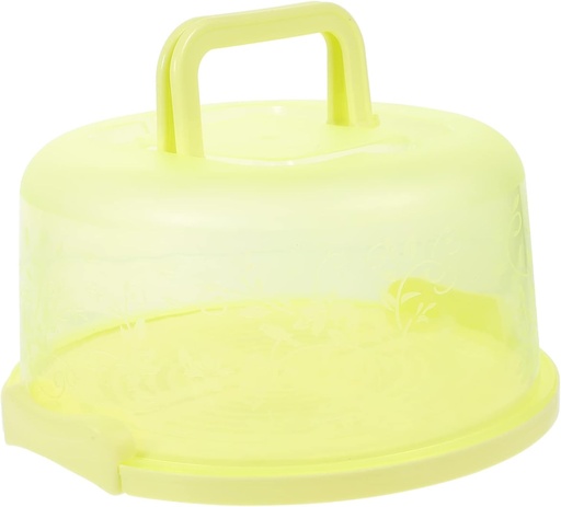 [BRSRMZABAV4GMEI3] Hemoton Portable Cake Box Handheld Carrier Baking Tool Party Display Box Cake Carrier Lid