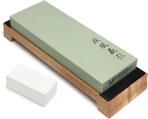 [BRSWIBQMCMNQCEY3] Yoshihiro Professional Grade Toishi Japanese Whetstone Knife Sharpener Water Stones (#10000 grit)