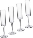 4pcs Clear Cocktail Goblets Lightweight Unbreakable Wine Stemware for Weddings Parties and Anniversaries Safe and Practical Drinkware for Any Occasion