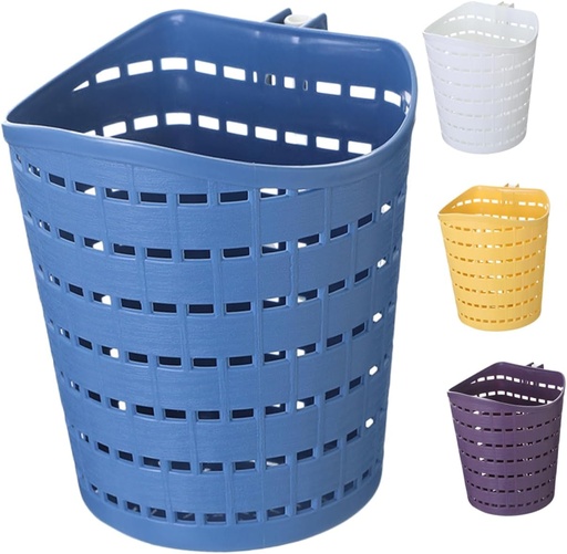 [BRSREZIFBF6ROET2] 4pcs Hanging Basket for Bathroom Kitchen More Plastic Drain Basket Rotating Hook Space-saving