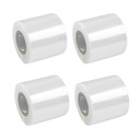 2000feet/600m Stretch Plastic Wrap, 50mm/2" Width Clear Grafting Buddy Tape Stretchable Grafting Plant Tape Nursery Sealing for Petri Dish Garden Hand Tools