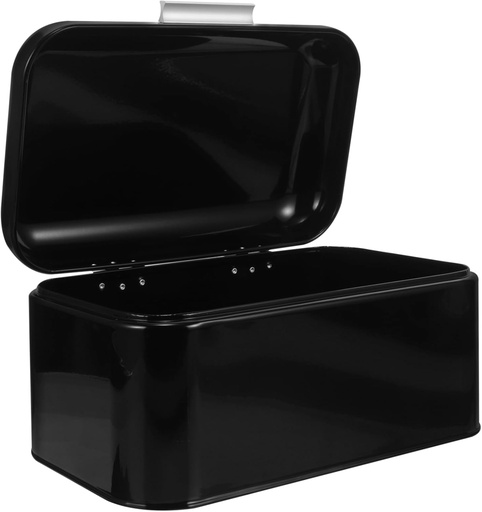[BRSREYL3DJ6ROADO] Metal Bread Box Bread Storage Container Roll Top Kitchen Food Organizer