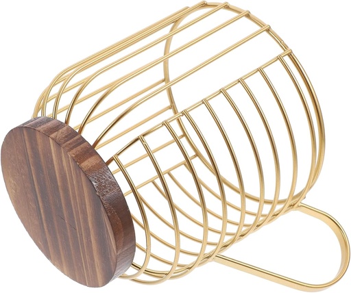 [BRSRE2TRBF5QMYI6] HEALLILY Snacks Candy Storage Rack Holder Basket Capacity Organizer Bins for Home Cafe