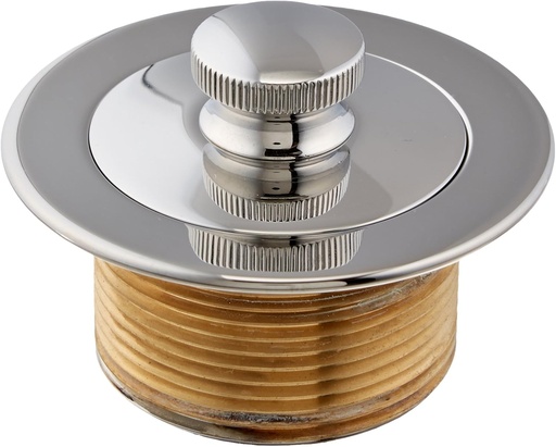 [BRSWIYATDIMRGC3K] Brasstech 270/26 Lift and Turn Bath Plug, Polished Chrome