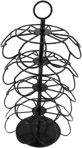 [BRSROAILBVYGAAIZ] Coffee Pod Storage Rack Capsules Capacity Capsule Organizer Rotating Storage for Countertop Decor