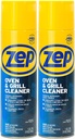 Zep Heavy-Duty Oven and Grill Cleaner - 19 oz (Case of 2) ZUOVGR19 - Dissolves Grease on Contact, on Burners, Grates and Drip Pans