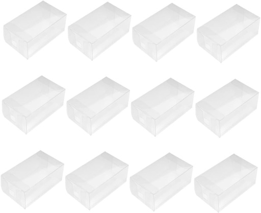 [BRSRAGAOBMMAKYIY] 12pcs Ice Cream Packaging Box Rectangle Cake Carrier Cupcake Holders Cake Boxes Extra Tall Carrier