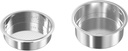 MAttinata 51mm Coffee Filter Basket, Stainless Steel Single and Double Cup Portafilter Filter for Espresso Machine, Essential Espresso Machine Replacement