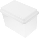 Reusable Bread Storage Box Toast Container with Airtight Seal for Kitchen Counter and Fridge Food Organization Space-saving Bread Bin for Homemade Bakery Freshness