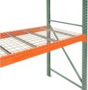 Global Industrial Pallet Rack Wire Decking, 52" W x 48" D (2500 lbs Cap) Gray