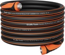 Giraffe Tools Garden Hose 5/8", Water Hose Heavy Duty, Flexible, Lightweight Hybrid Hose with Swivel Handle, 100ft Male to Female Fittings, Burst 600 PSI