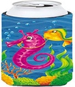 Caroline's Treasures APH0471TBC Seahorse Ride Tall Boy Hugger Can Cooler Sleeve Hugger Machine Washable Drink Sleeve Hugger Collapsible Insulator Beverage Insulated Holder