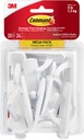 Command Medium Utility Hooks, 20 Hooks and 24 Strips, Damage-Free Hanging Wall Hook with Adhesive Strips, No Tools Great for Hanging, Organization and Storage, Holds up to 3 lb