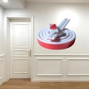 20FT Peel and Stick Door Molding Trim Roll – Flexible TPE Self Adhesive Wainscoting Panels for Interior Door Makeover, DIY Door Casing Kit for Mirror, Window, Frame Decor