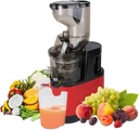 Cold Press Juicer,300W Electric Masticating Juicer Machines with 3" Large Feed Chute for Whole Fruits and Vegetables,Upgraded High Juice Yield Juice Extractor Machine with 2 Cups,Easy to Clean