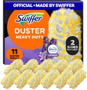 Swiffer Dusters Heavy Duty Multi-Surface Duster Refills for Cleaning, Lavender, 11 Count