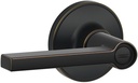 Dexter by Schlage J40SOL716 Solstice Bed and Bath Lever, Aged Bronze