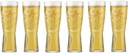 Set of 6 Peroni Nastro 0.4 Liter Glasses