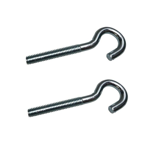 [BRSWYZT2AUGQYELF] Garage Door Eye Bolts 5/16 x 18 x 3 3/4 for Extension Spring ZP (Qty 2)