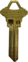 Kaba Ilco Schlage SC4-BR Brass Lock Key - Pack of 50