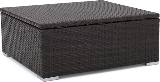 [BRSWGEIDA4PQIA3K] Christopher Knight Home Santa Rosa Outdoor Wicker Coffee Table with Storage, Multibrown