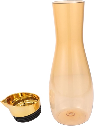 [BRSRABA5BUNRO234] PartyKindom Fruit Infuser Water Bottles for Women 1l Juice Pitcher Lid Beverage Jar Kitchen Supplies