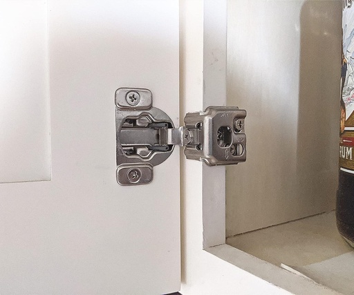 [BRSWGZQLCEAQIGQV] Soft Close 1-1/4" Overlay Cabinet Hinge Cabinet Kitchen Hardware Kitchen Cabinet Door Hinges with Screws 105 Degree 6 Ways 3 Cam Adjustment