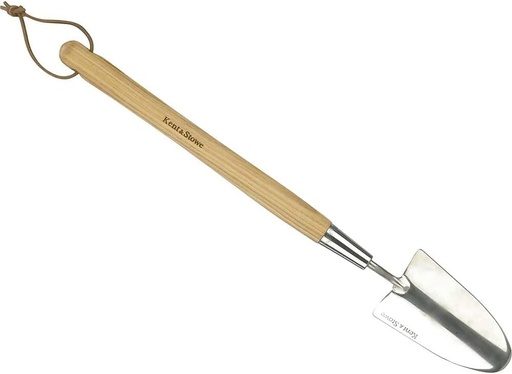 [BRSWGCQ2A56BEHY4] Kent & Stowe Stainless Steel Border Hand Trowel FSC-100percent