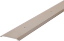 M-D Building Products 49010 1-3/4 in. x 1/8 in. x 36 in. Satin Nickel Aluminum Flat Profile Threshold for Interior Doorways