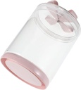 Reusable Plastic Candy Jar With Lid Clear Airtight Food Canister Transparent Sugar Coffee Container Candy Cookie Storage Jar