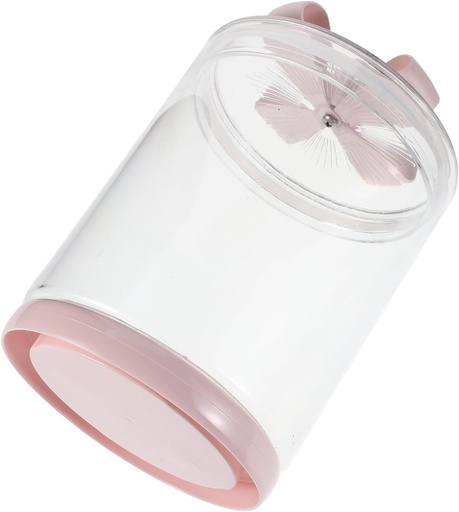 [BRSRE2T2O4NQIDL3] Reusable Plastic Candy Jar With Lid Clear Airtight Food Canister Transparent Sugar Coffee Container Candy Cookie Storage Jar