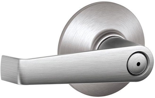 [BRSWGCYKCV4GAYAU] Schlage F40 ELA 626 Elan Privacy Lever, Satin Chrome