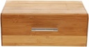LIOONS Classic Bread Box Bread Holder Countertop Bread Box Farmhouse Style Bread Holder Space Saving for Kitchen Counter Bread Storage Food Storage