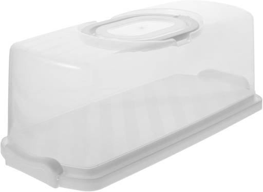 [BRSRAGAPPIBGOC33] Handheld Cake Containers Lids Bread Boxes Plastic Portable Storage for Snacks Cakes