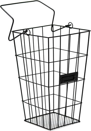 [BRSWKZL3AYCQMYAZ] Trademark Innovations Metal Wire and Mesh Hanging Utensil and Storage Basket