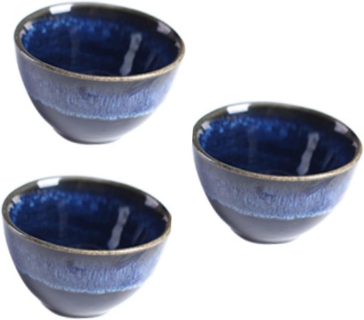 [BRSRAAY6CICBSFL4] 3pcs Japanese Style Ceramic Sake Cups Set Elegant and Tea Cups for Home Entertaining for Hot Cold Drinks for Special Occasions