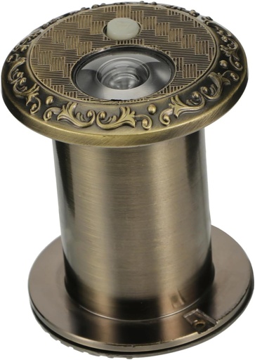 [BRSREYL3O5YRGHT6] NUOBESTY Theft Door Viewer Integrated Door Bell Full Metal Peephole for High-Definition Wide Angle Security Viewer Privacy Cover Easy to Install and Use