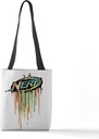 CafePress Nerf Classic Melted Logo 13"x13" Reusable Grocery Shopping Sling Tote Bag