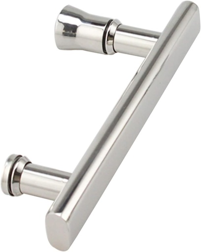 [BRSRAHYCAAMWC237] Shower Door Handle and Pulls Replacement Sets for Glass Door | Bathroom Door Knobs for Shower Enclosures Screen Internal/External Grip (Size : 600mm)