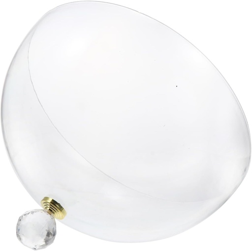 [BRSRAHT2OIIWAHTZ] KICHOUSE Dustproof Food Cover Cake Carrier Round Button Handle Cake Dome Cover Protector Household Kitchen Supply