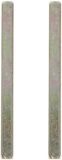 [BRSROYD2BYFQOHT7] Angoily 2Pcs 75Mm Iron Door Knob Spindle Replacement - Universal Straight Spindle for Door Handles with Keys, Durable and Adjustable Length