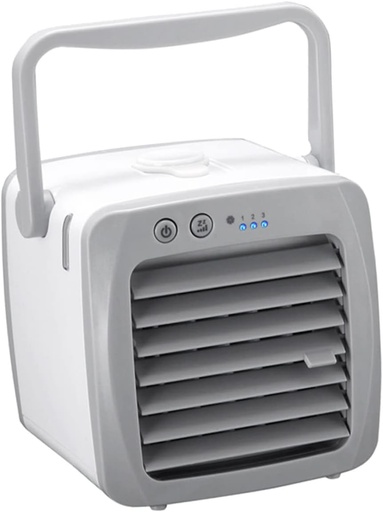 [BRSREYL3DMPBYCT5] Alipis 1pc Mini Air Conditioner Usb Desktop Cooler Fan for Home Portable Conditioning Fan Low Energy Consumption for Office and Bedroom Use Humidification Function