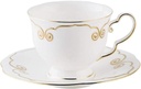 Coffee Cups Bone China Gold Afternoon Tea Cup And Saucer Set With Spoon Home Office Coffee Machine Coffee Table Latte Coffee Cup 200Ml Water Cup