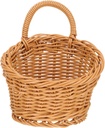 LIFKOME Seagrass Basket Hanging Kitchen Storage Wall Decor Garlic Ginger Basket for Kitchen