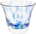 東洋佐々木ガラス Toyo Sasaki Glass SA351 Gui Cup, Blue, 2.2 fl oz (65 ml), Sake Cup, Made in Japan