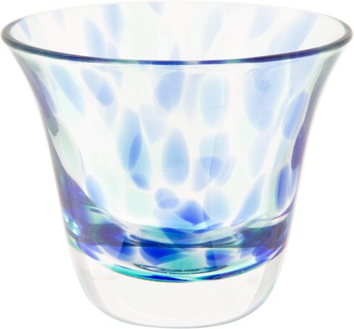 [BRSWIYAGCECQMG3E] 東洋佐々木ガラス Toyo Sasaki Glass SA351 Gui Cup, Blue, 2.2 fl oz (65 ml), Sake Cup, Made in Japan