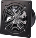 Mipcase 6 Inch Exhaust Fan Ventilation Fan for Bathroom Kitchen Garage Office Through-wall Installation