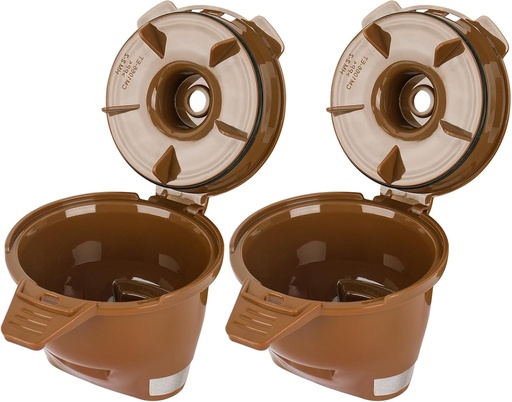 [BRSREYAPAAFWACDX] Coffee Filter Brew Basket Replacement Hamilton Flexbrew Coffee Maker Parts 49976 49968 49974 49975 49979 49950 for Hamilton Coffee Maker Single Serve Filter Basket - 2 Pack