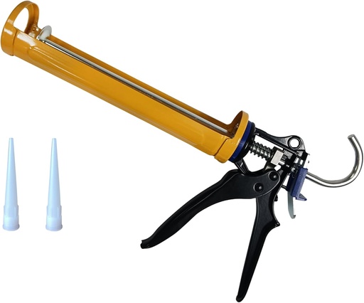 [BRSRAZLRBB5BGH3U] Caulking Gun 10:1 Thrust Ratio Caulking Tool Gun Hand Caulking Guns Silicone Gun Caulking Gun Tool No Drip Caulk Gun Caulk Guns (one piece)